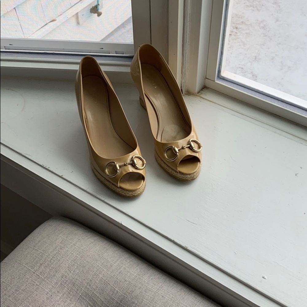 Gucci wedges